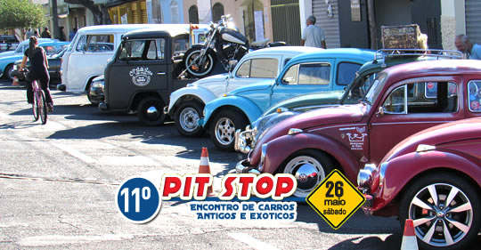 11º Pit Stop River – Encontro de carros antigos e exóticos